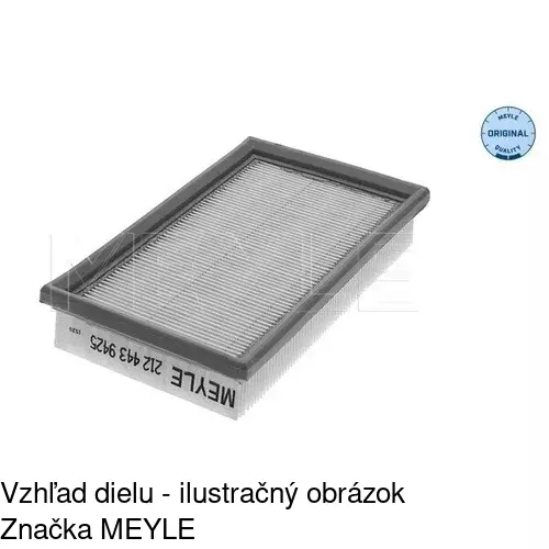 Vzduchový filter POLCAR S11-4056 - obr. 2