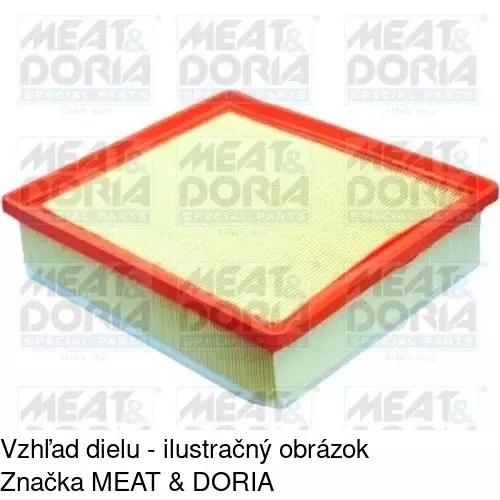 Vzduchový filter POLCAR S11-4117 - obr. 1