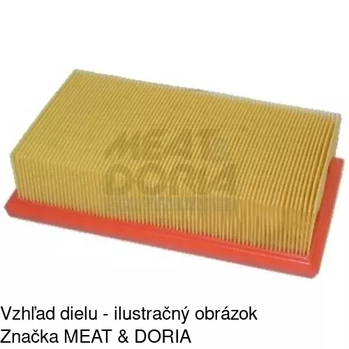 Vzduchový filter POLCAR S11-4124 - obr. 3