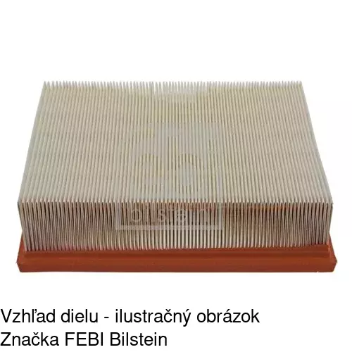 Vzduchový filter POLCAR S11-4127 - obr. 1