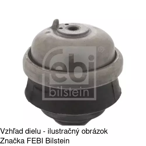 Silentblok motora POLCAR S2250017 - obr. 3