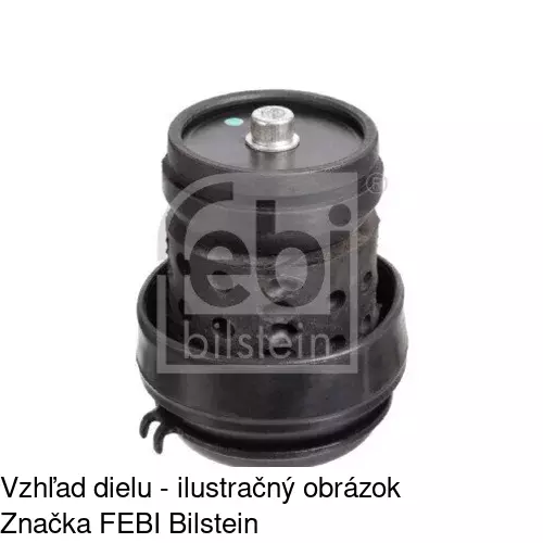 Silentblok motora POLCAR S2267005