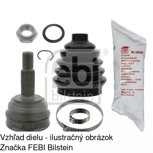 Vonkajší kĺb POLCAR S40-1003 - obr. 4