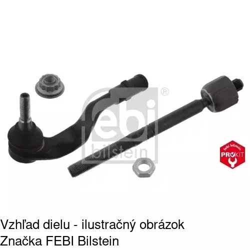 Tyč riadenia POLCAR S6013016 - obr. 2