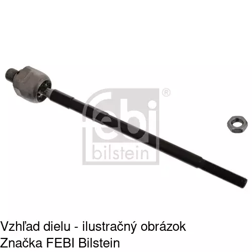 Tyč riadenia POLCAR S6041028