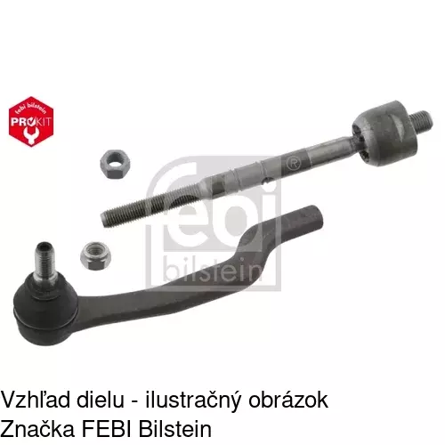 Tyč riadenia POLCAR S6050015 - obr. 2