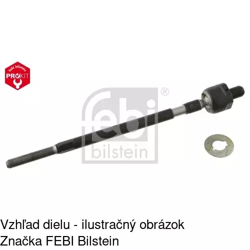 Tyč riadenia POLCAR S6052052 - obr. 1