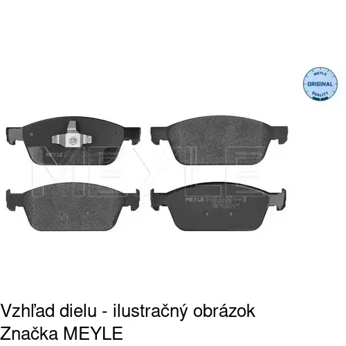 Brzdové dosky POLCAR S70-0095 - obr. 4