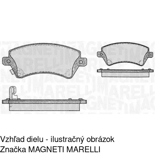 Brzdové dosky POLCAR S70-0100 - obr. 5