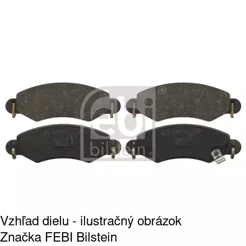 Brzdové dosky POLCAR S70-0183 - obr. 4