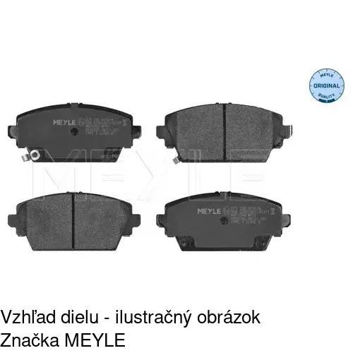 Brzdové dosky POLCAR S70-0253 - obr. 3