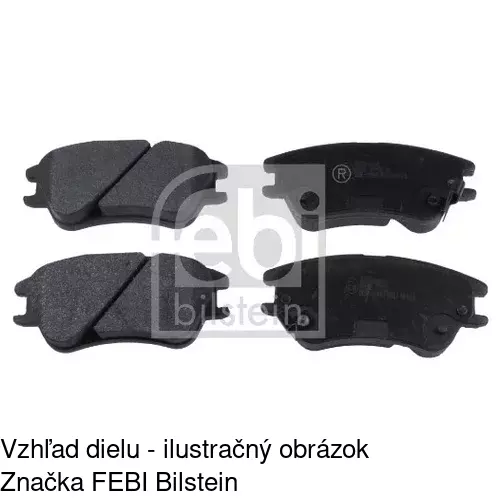 Brzdové dosky POLCAR S70-0259 - obr. 4