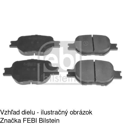 Brzdové dosky POLCAR S70-0268