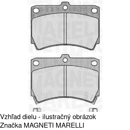 Brzdové dosky POLCAR S70-0316 - obr. 3