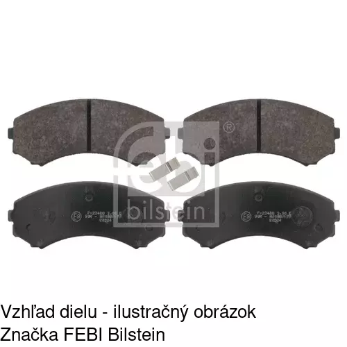 Brzdové dosky POLCAR S70-0329 - obr. 4