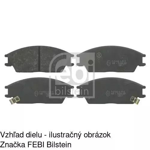 Brzdové dosky POLCAR S70-0474 - obr. 5