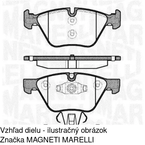 Brzdové dosky POLCAR S70-0592