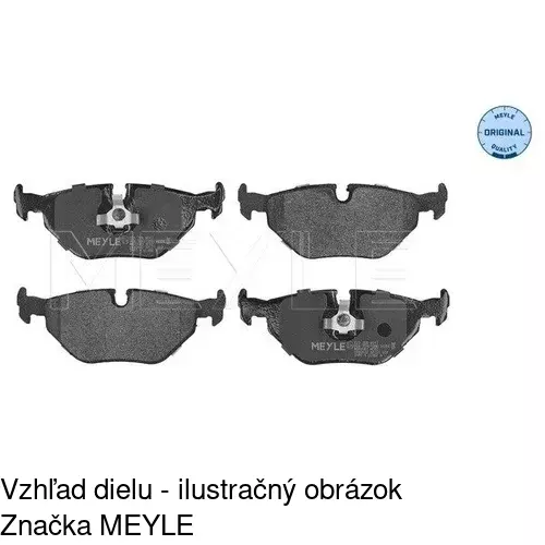 Brzdové dosky POLCAR S70-1081 - obr. 4