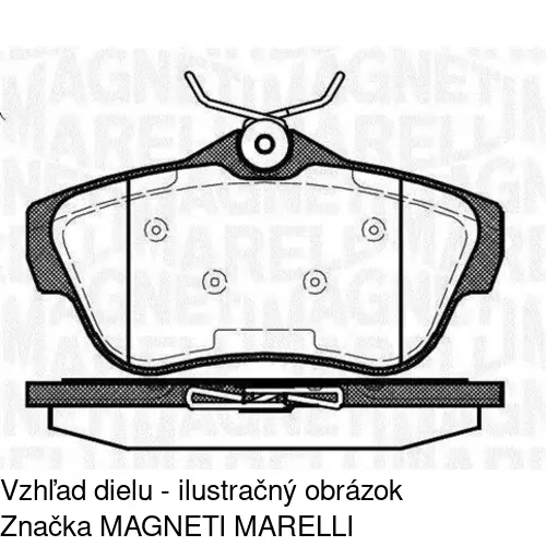 Brzdové dosky POLCAR S70-1235 - obr. 5