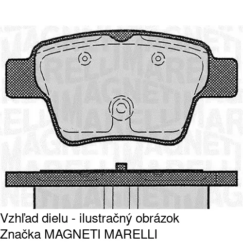 Brzdové dosky POLCAR S70-1343 - obr. 4