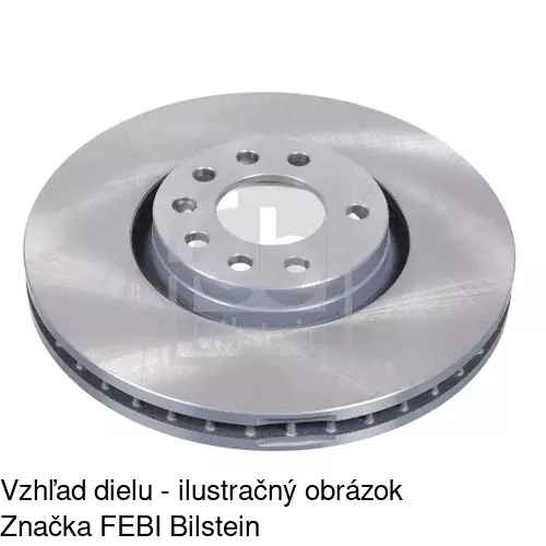 Brzdový kotúč POLCAR S71-0344 - obr. 1