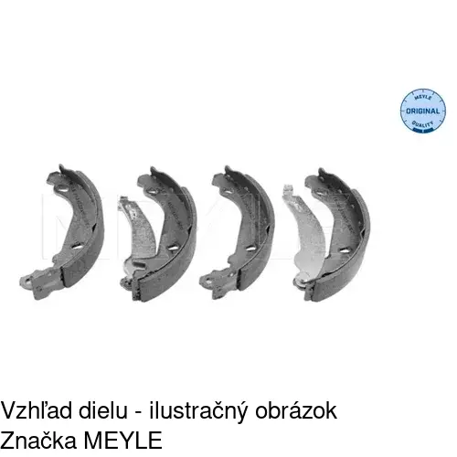 Brzdové čeľuste POLCAR S72-1034 - obr. 4