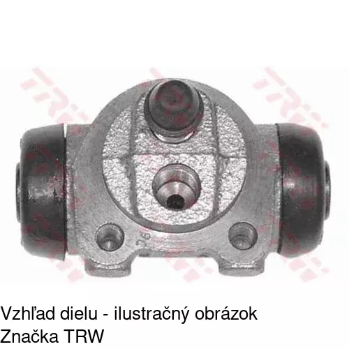 Brzdový valček POLCAR S74-0024 - obr. 5