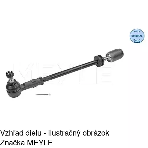 Tyč riadenia POLCAR V-302 - obr. 2