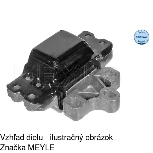 Silentblok motora POLCAR VW-EM017 - obr. 4