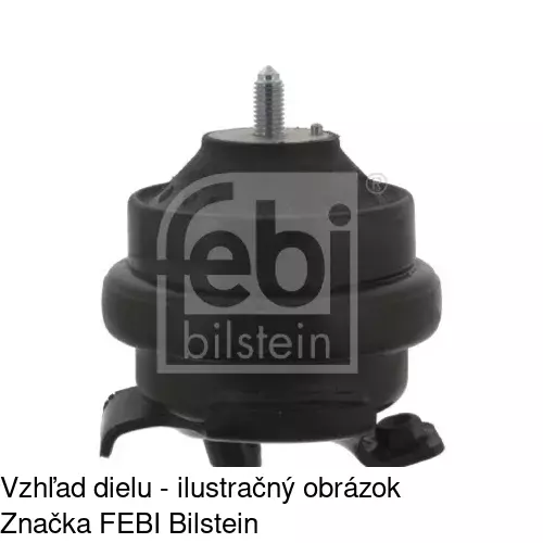 Silentblok motora POLCAR VW-EM041 - obr. 5