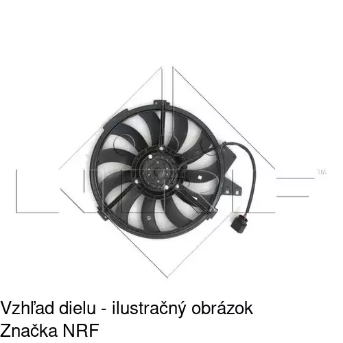 Ventilátory chladičov POLCAR 132223W1