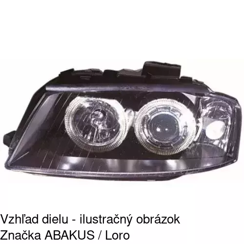 Hlavný reflektor POLCAR 1323092H - obr. 4