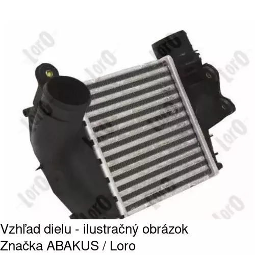 Chladiče vzduchu (Intercoolery) POLCAR 1323J8-3 - obr. 2