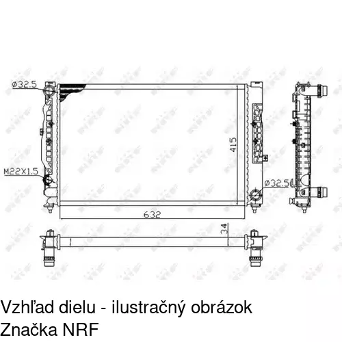 Chladiče vody POLCAR 132408A7 - obr. 3