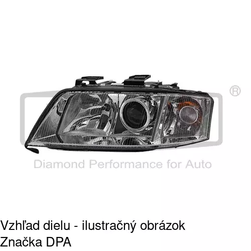 Hlavný reflektor POLCAR 132709-E - obr. 2