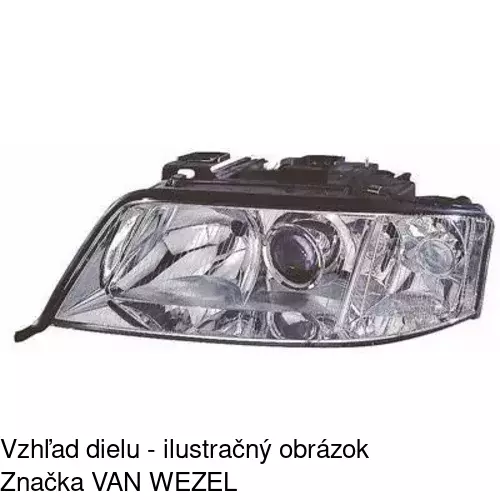 Hlavný reflektor POLCAR 1327093E - obr. 1