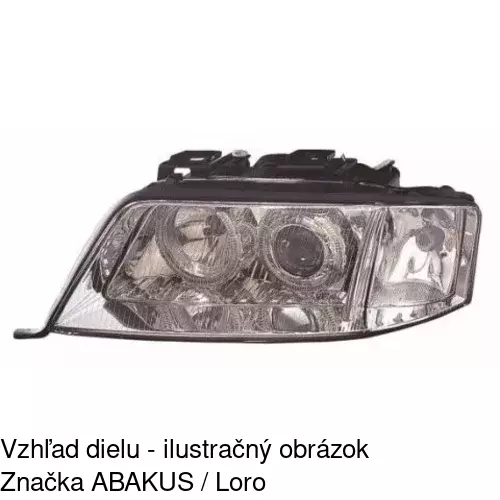 Hlavný reflektor POLCAR 1327097E - obr. 2