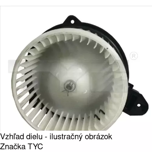 Ventilátory kúrenia POLCAR 1327NU-1