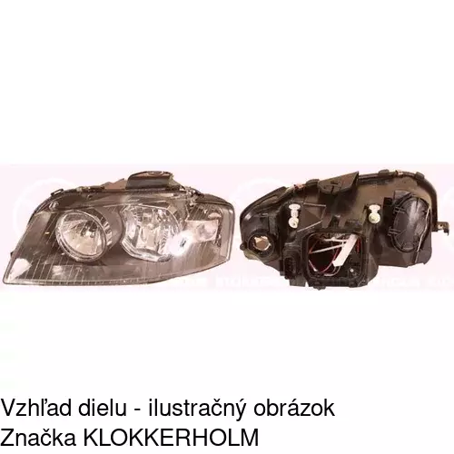 Hlavný reflektor POLCAR 133110-U - obr. 2