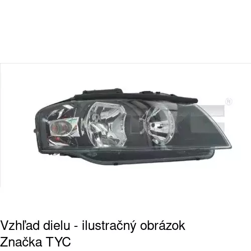 Hlavný reflektor POLCAR 1331104E