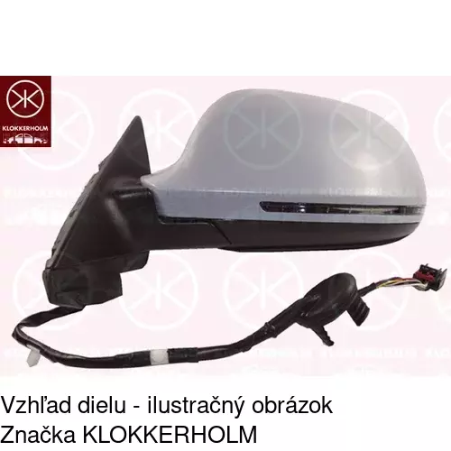 Vonkajšie zrkadlo POLCAR 1332523S - obr. 2