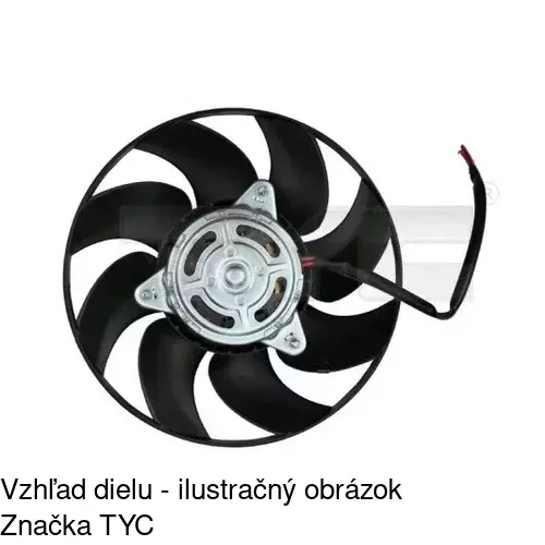 Ventilátor bez krytu / podpery POLCAR 133423U3-Q - obr. 4