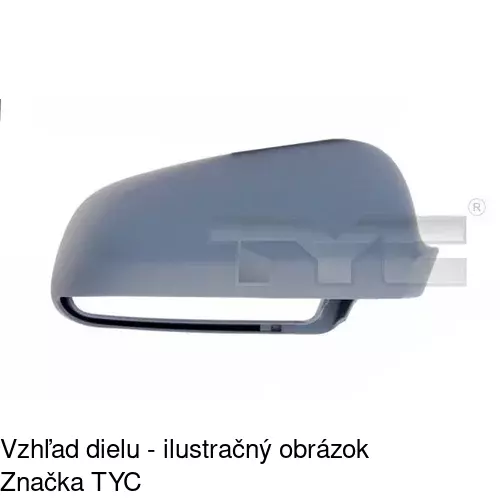 Vonkajšie zrkadlo POLCAR 1334524E