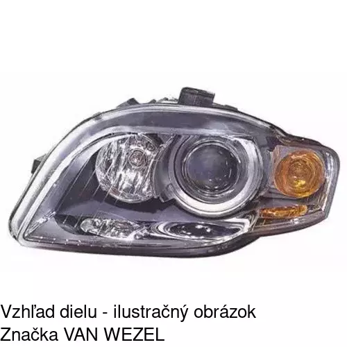 Hlavný reflektor 1335092E /POLCAR/ - obr. 5