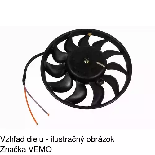 Ventilátor bez krytu / podpery POLCAR 133823U2-Q - obr. 2