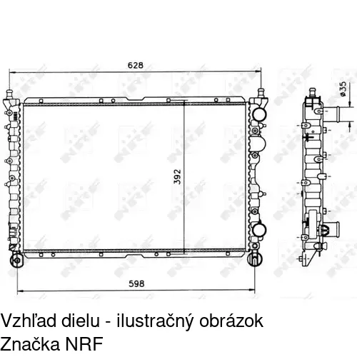 Chladiče vody POLCAR 140208-4