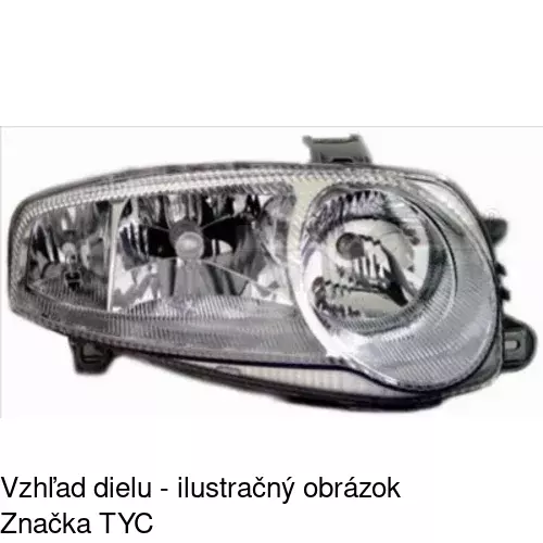 Hlavný reflektor POLCAR 140410-E