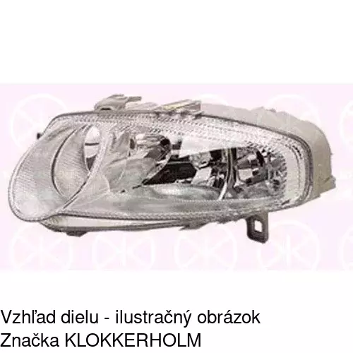 Hlavný reflektor POLCAR 140410-U - obr. 3