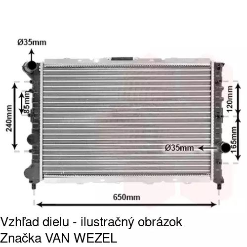 Chladiče vody POLCAR 140808A4 - obr. 4