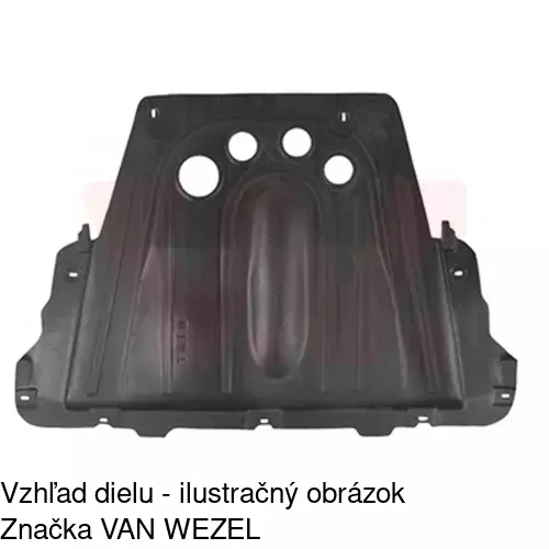 Kryt motora POLCAR 142134-5 - obr. 1